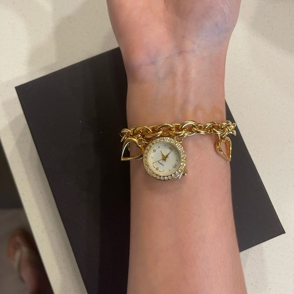 NWOT Vintage watch charm bracelet - Picture 5 of 7